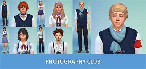 Photography Club In A Sims 4 Version Im Trying To Give Each Student