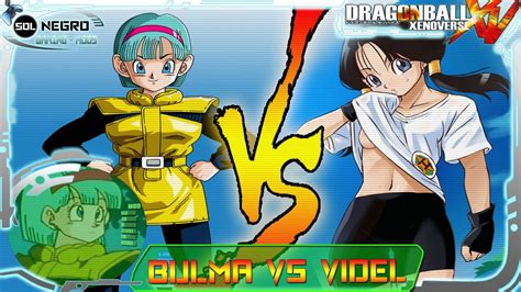Bulma Vs Videl Dragon Ball Xenoverse V 2 Mod Youtube