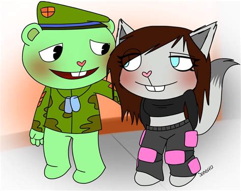 Spending Time Flippy And Krazy Happy Tree Friends Amino