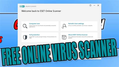 How To Run A Free Online Virus Scan On Your Pc Or Laptop Tutorial Youtube