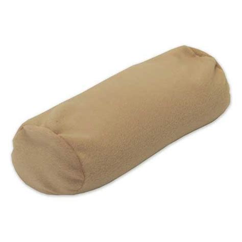 An unzipped hullo pillow reveals its buckwheat hull filling. Hermell Buckwheat Neck Pillow - Cervical Roll MJ1640 ...