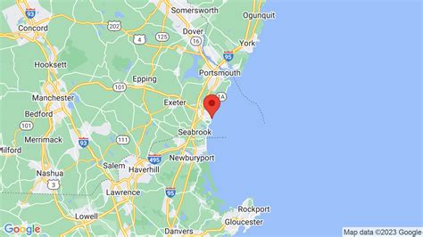 Map Of Hampton Beach Nh Maping Resources