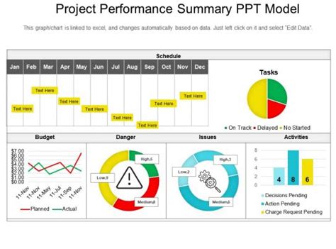 Project Performance Summary Ppt Model Powerpoint Templates Download