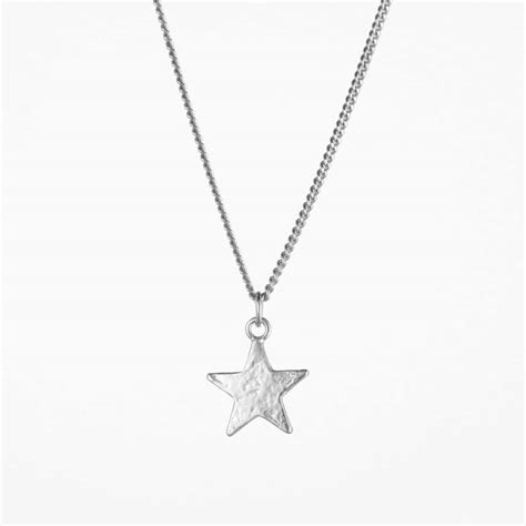 Star Necklace Silver Sterling Silver And Gold Vermeil Jewellery