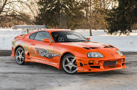 The Fast And The Furious Supra Driven By Paul Walker Heads To Auction