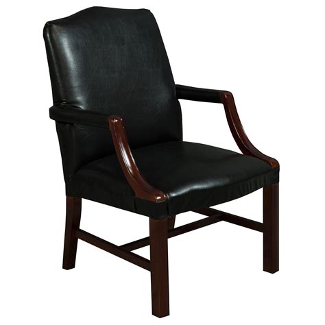 Product titlebrika home faux leather corner chair in black. Kimball Independence Suffolk Used Leather Side Chair ...