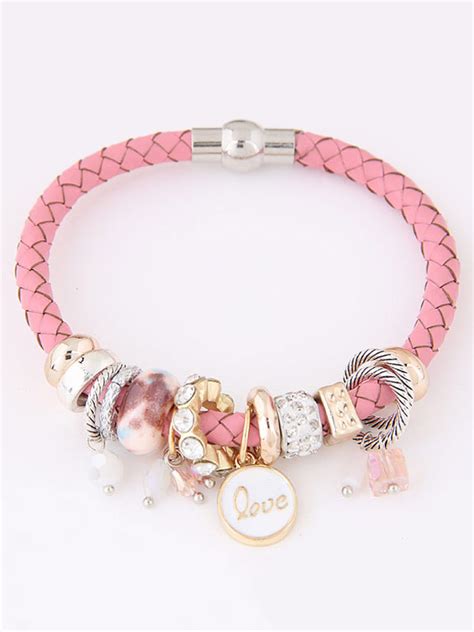 Pink Charm Bracelet Pandora