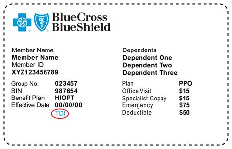 Rather, there are 36 different blue cross blue shield companies that are part of as. Health plan ID card examples showing TDI or DOI