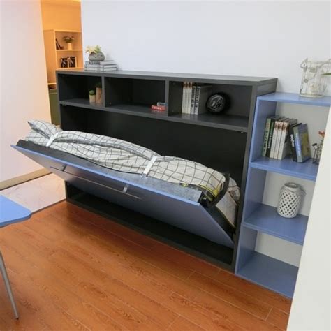 Cabinet Super Single Horizontal Hidden Wall Bed Space Saving