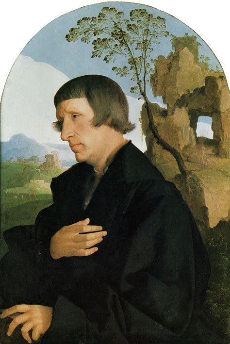 Jan Van Scorel Portrait Of A Man