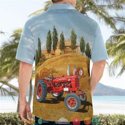 Hot International Harvester Mccormick Farmall Super H Hawaii Shirt