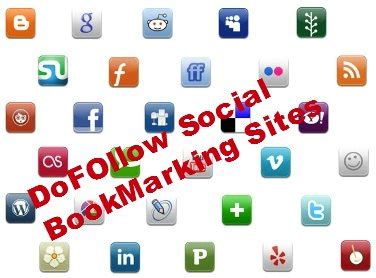 Top High Pr Dofollow Social Bookmarking Sites List