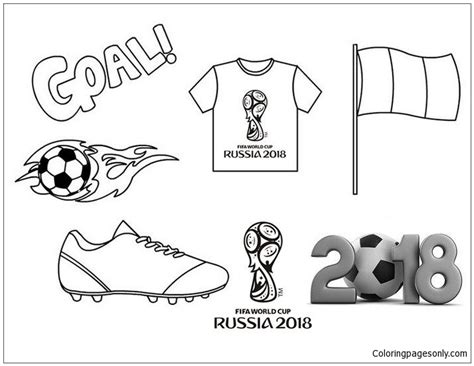 fifa world cup coloring pages