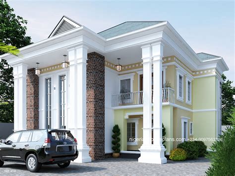 Architectural Design Of 4 Bedroom Duplex In Nigeria