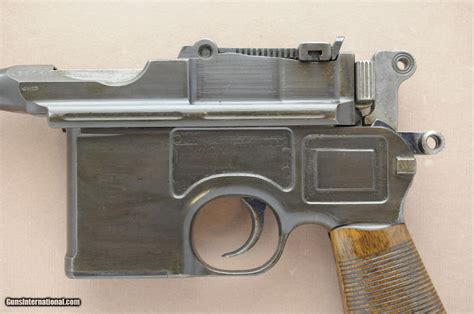 1911 Mfg Pre War Commercial Mauser C96 Broomhandle Pistol 30