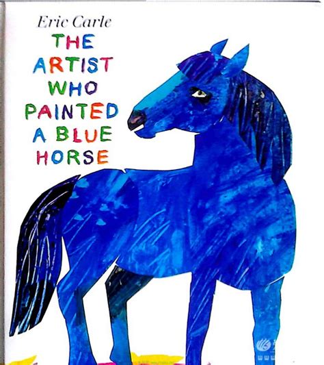 The Artist Who Painted A Blue Horse点读包mp3绘本 爱贝亲子网