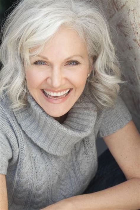 Gorgeous Gray Hair Styles To Inspire Your Next Chop Gorgeous Gray Hair Medium Hair Styles