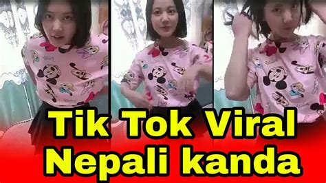 Tik Tok Viral Nepali Kanda टिक ट्कमा भाईरल भएको काण्ड आयोnepali Viral Kanda Youtube