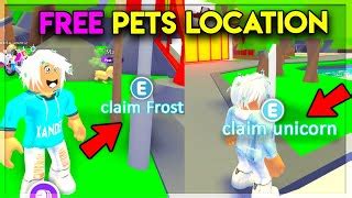 ( adopt cute pets decorate your home explore the world of adopt me! *SECRET* LOCATIONS FOR FREE LEGENDARY PETS IN ADOPT ME - One Pet Care