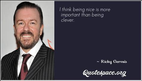 You can either continue to be miserable or you can just stop being angry at everyone and accept the way things are. Funny Quotes Ricky Gervais - Manny Quote