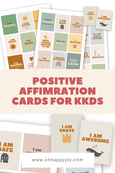 Free Printable Affirmation Cards