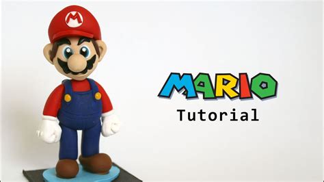 Mario Figurine Polymer Clay Tutorial Youtube