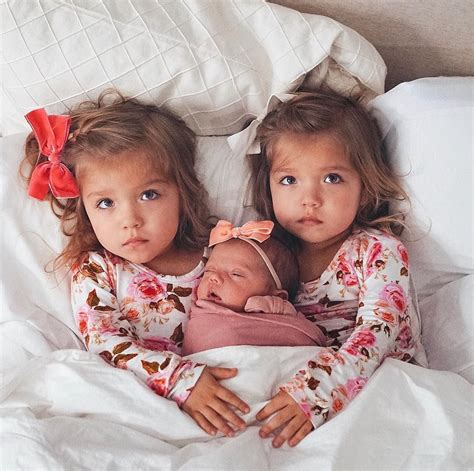 Taytum And Oakley Fisher On Instagram “we Love Our Baby Sister Halston