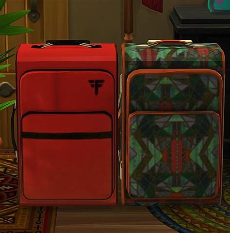 Luggage And Handbags At Josie Simblr Sims 4 Custom Content Sims 4