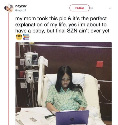 Viral Photo Woman Finishes Her College Exam While In Labor Anna Marshall