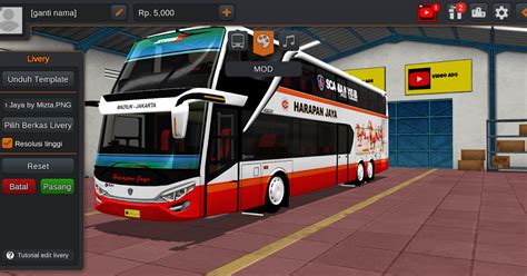 Kumpulan Livery Mod Jb2 Sdd Bussid Masadiid