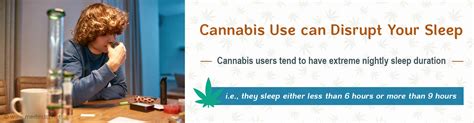 Cannabis Use Linked To Extremes Of Nightly Sleep Duration Study