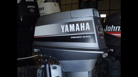 Used 1989 Yamaha 40etlf 40hp 2 Stroke Remote Outboard Boat Motor 20