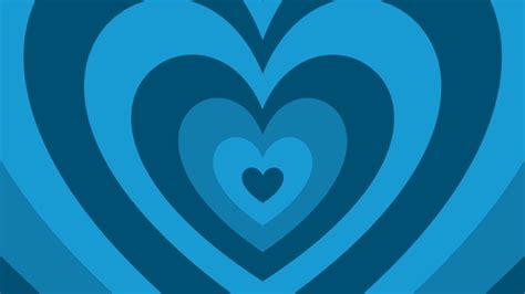 Blue Hearts Wallpaper