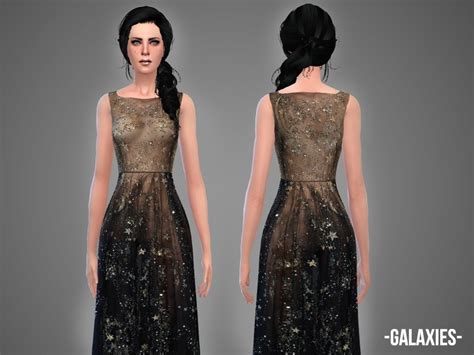 The Sims Resource Galaxies Gown