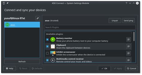 Using Kde Connect On Opensuse And Android Yaw Notes