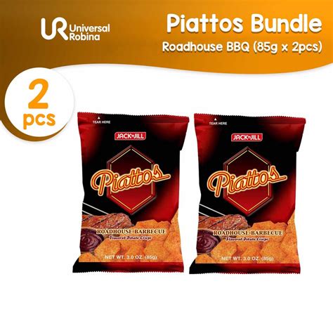 2 X Piattos Roadhouse Barbecue Buddy Size 85g Shopee Philippines