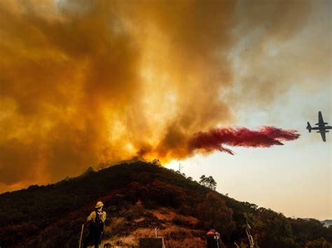 Ca Fires Acres Burn As More Blazes Break Out Across