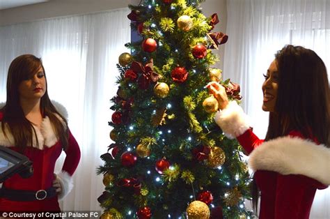 Christmas 2012 Crystal Palace Cheerleaders Perform Mariah Carey Video