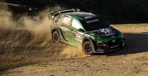 Paddon Unveils Completed Electric Hyundai Rally Car Dirtfish