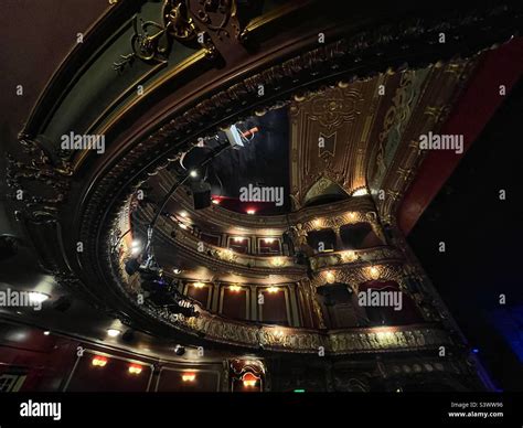 From The Stalls In The Apollo Theatre London Stock Photo Alamy