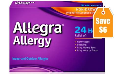 2 new allegra coupons save 6 deals at walmart walgreens and more living rich with coupons®