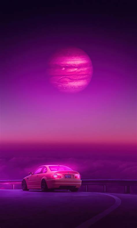 1280x2120 Bmw Outrun Synthwave Iphone 6 Hd 4k Wallpapersimages