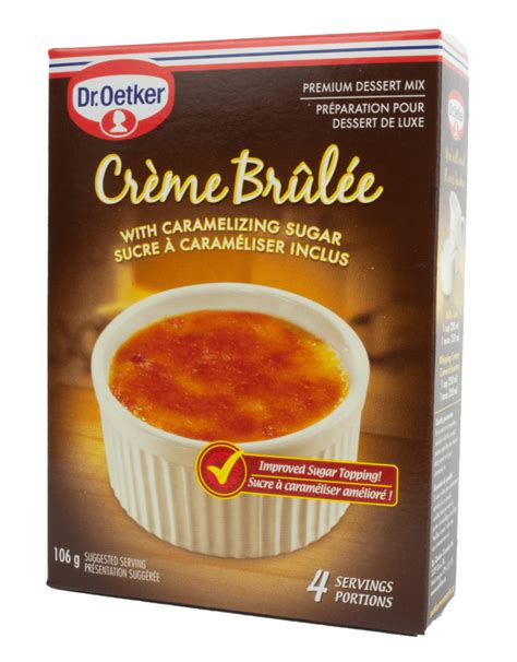 Dr Oetker Creme Brulee G The Dutch Shop European Deli Grocery