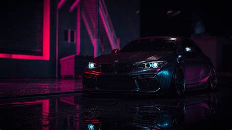 Hd Wallpaper Car Vehicle Bmw Dark Digital Art Wallpaper Flare