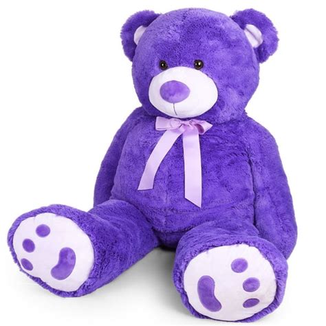 5 Ft Giant Teddy Bear Stuffed Animal Large Cuddly Stuffed Animal Soft