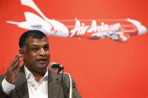 Tony fernandes, chief executive officer of airasia bhd, speaks during a joint news conference on. #AirAsia: Tony Fernandes Has A New Job As A Flight Crew ...