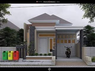 Rumah Ukuran 7X15 Tampak Depan Ada Garasi dan Carport - DESAIN RUMAH