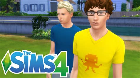 Lets Play The Sims 4 Ep3 Stampy And Squid Move In Next Door Youtube
