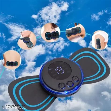 mini body massager with 8 modes and 19 strength levels wireless portable neck massager