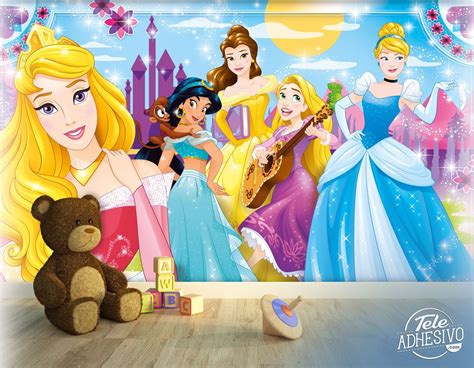 Wall Mural Disney Princesses Together